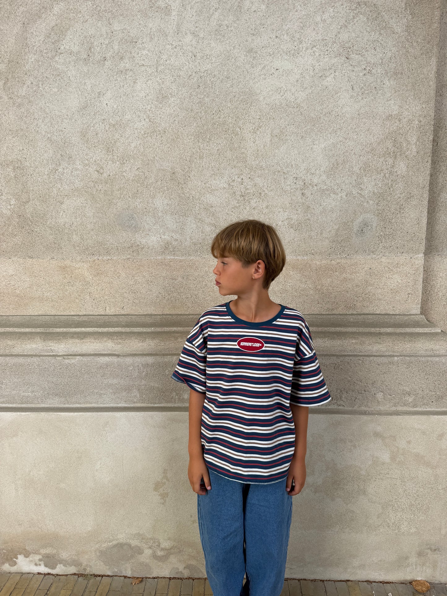 Red Stripe Tee