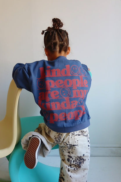 Kind People Sweatshirt Navy