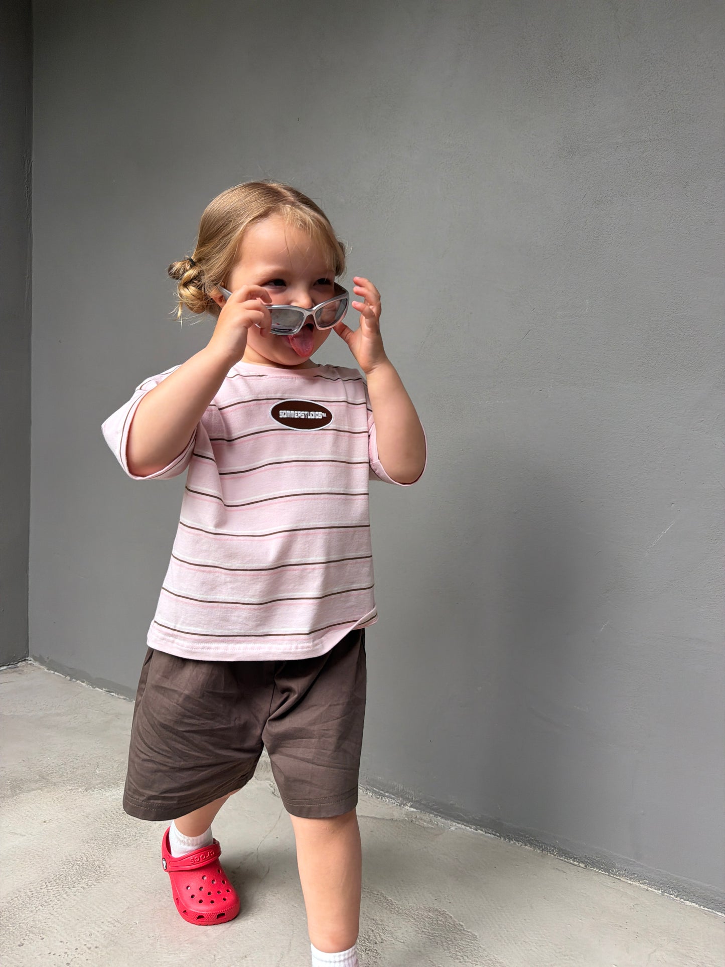 Pink Stripe Tee