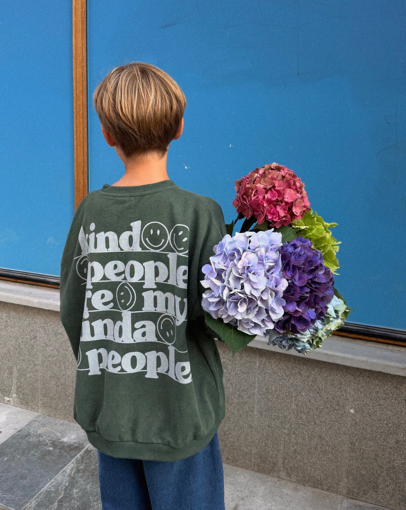 Kind People Sweatshirt GREEN
