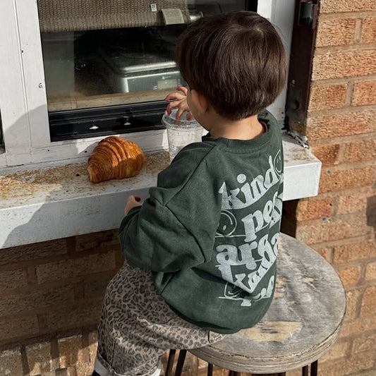 Kind People Sweatshirt GREEN