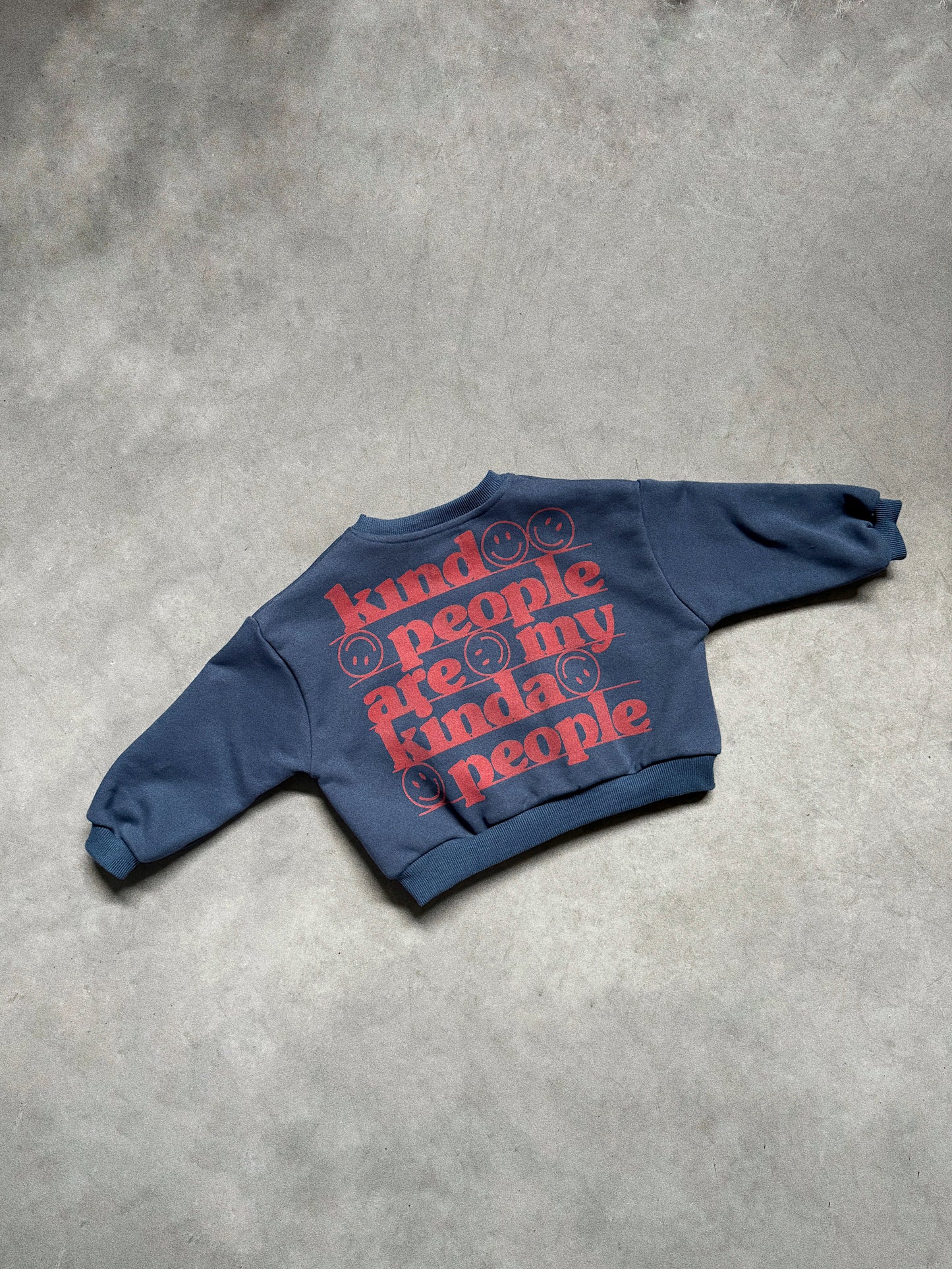 Kind People Sweatshirt Navy