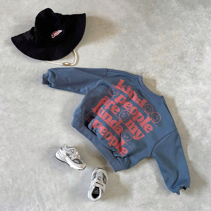Kind People Sweatshirt Navy