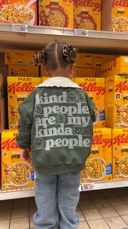 Kind People Sweatshirt GREEN