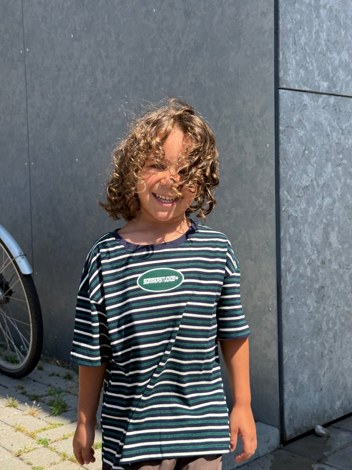 Green Stripe Tee