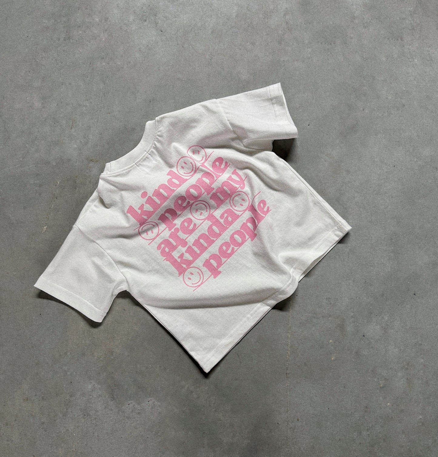Kind People Tee Pink