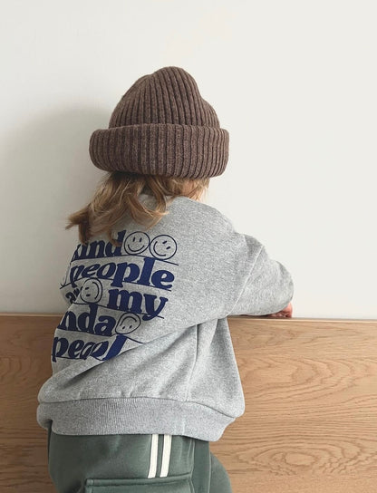 Kind People Sweatshirt Blue