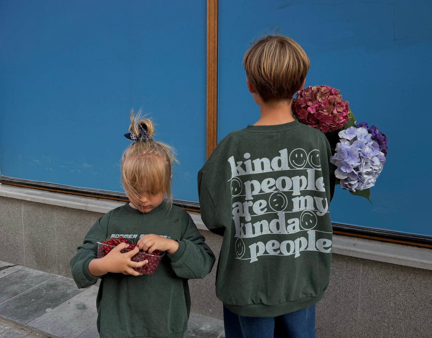 Kind People Sweatshirt GREEN
