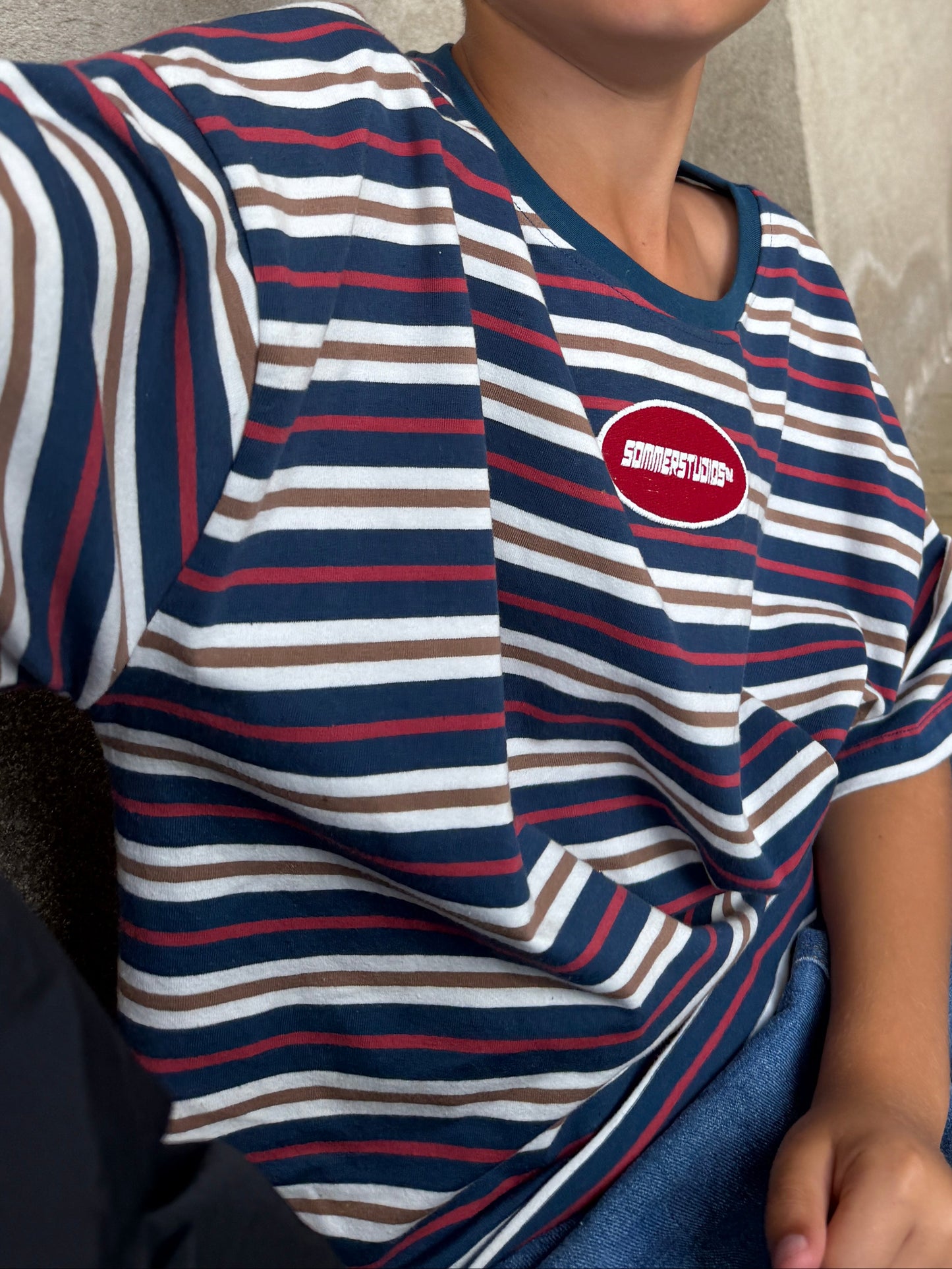 Red Stripe Tee
