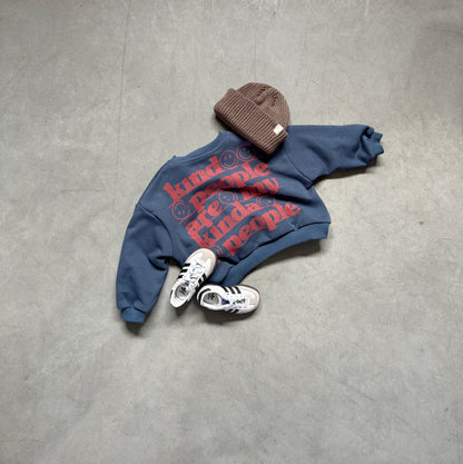 Kind People Sweatshirt Navy