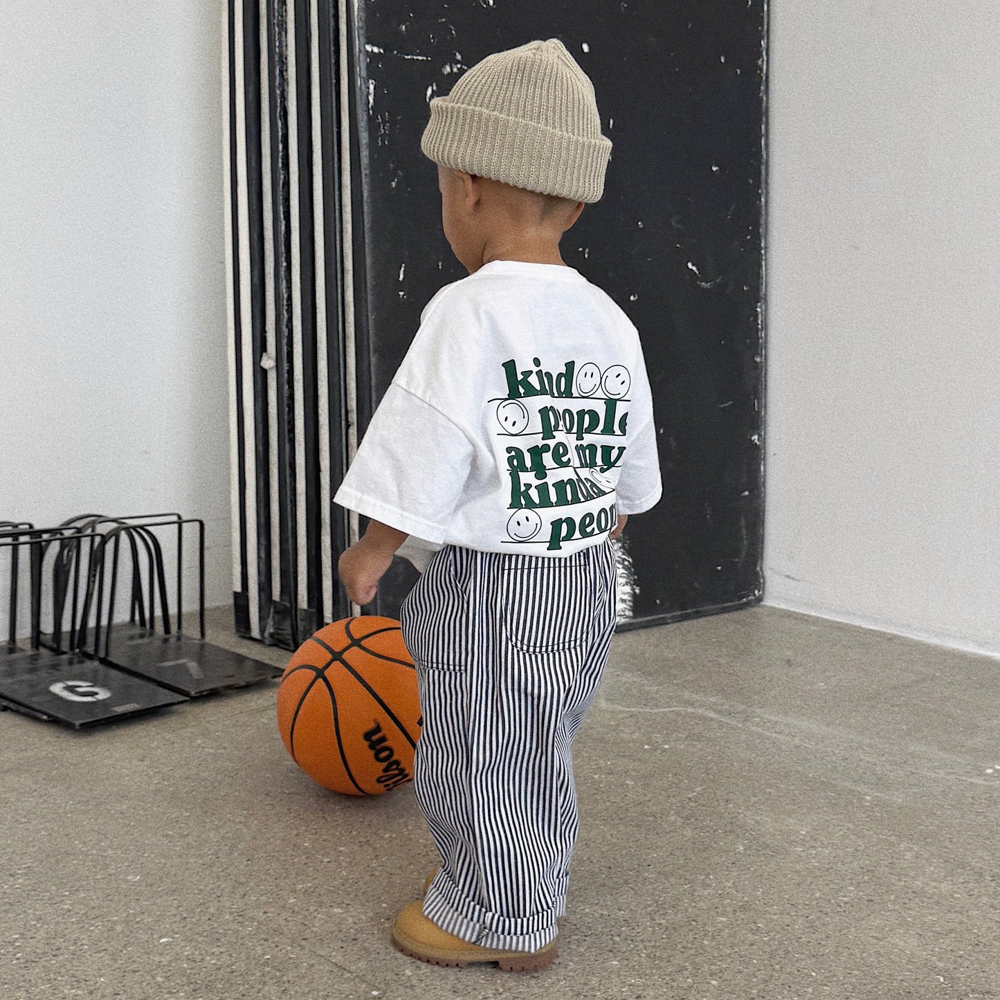 Kind People Tee Green