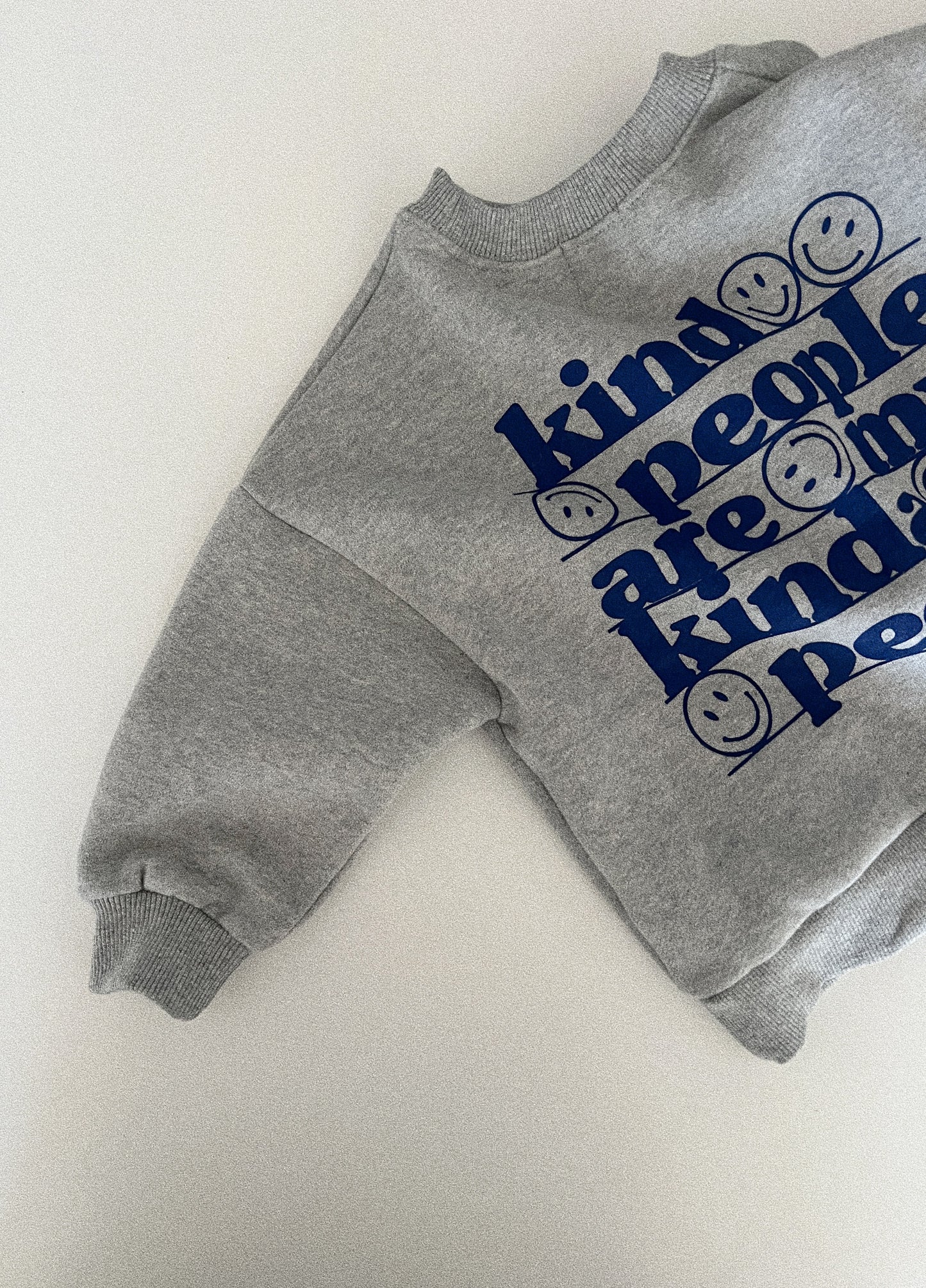 Kind People Sweatshirt Blue