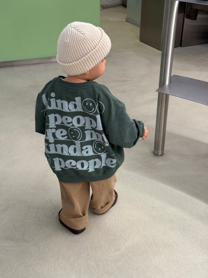 Kind People Sweatshirt GREEN