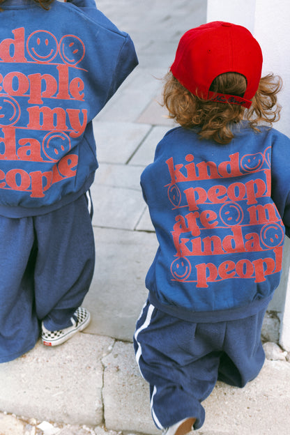 Kind People Sweatshirt Navy